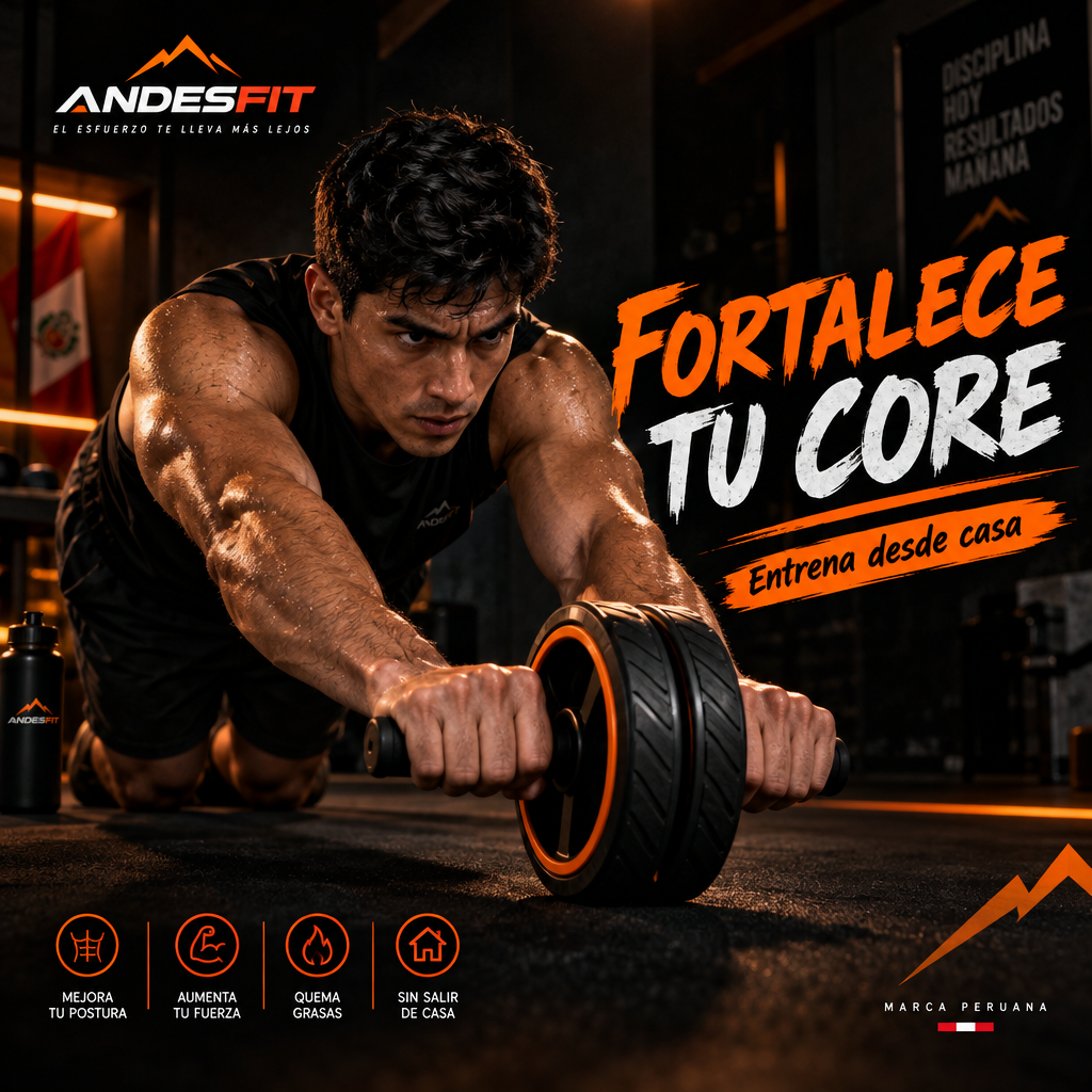 Anuncio Rueda Abdominal Forja Performance