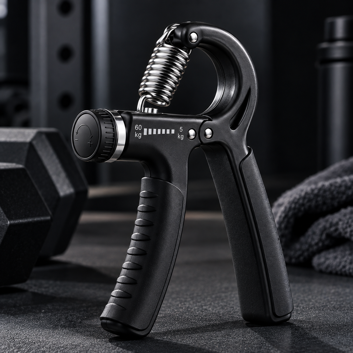 Hand Grip Ajustable 5–60 kg | Fortalece Agarre y Antebrazos